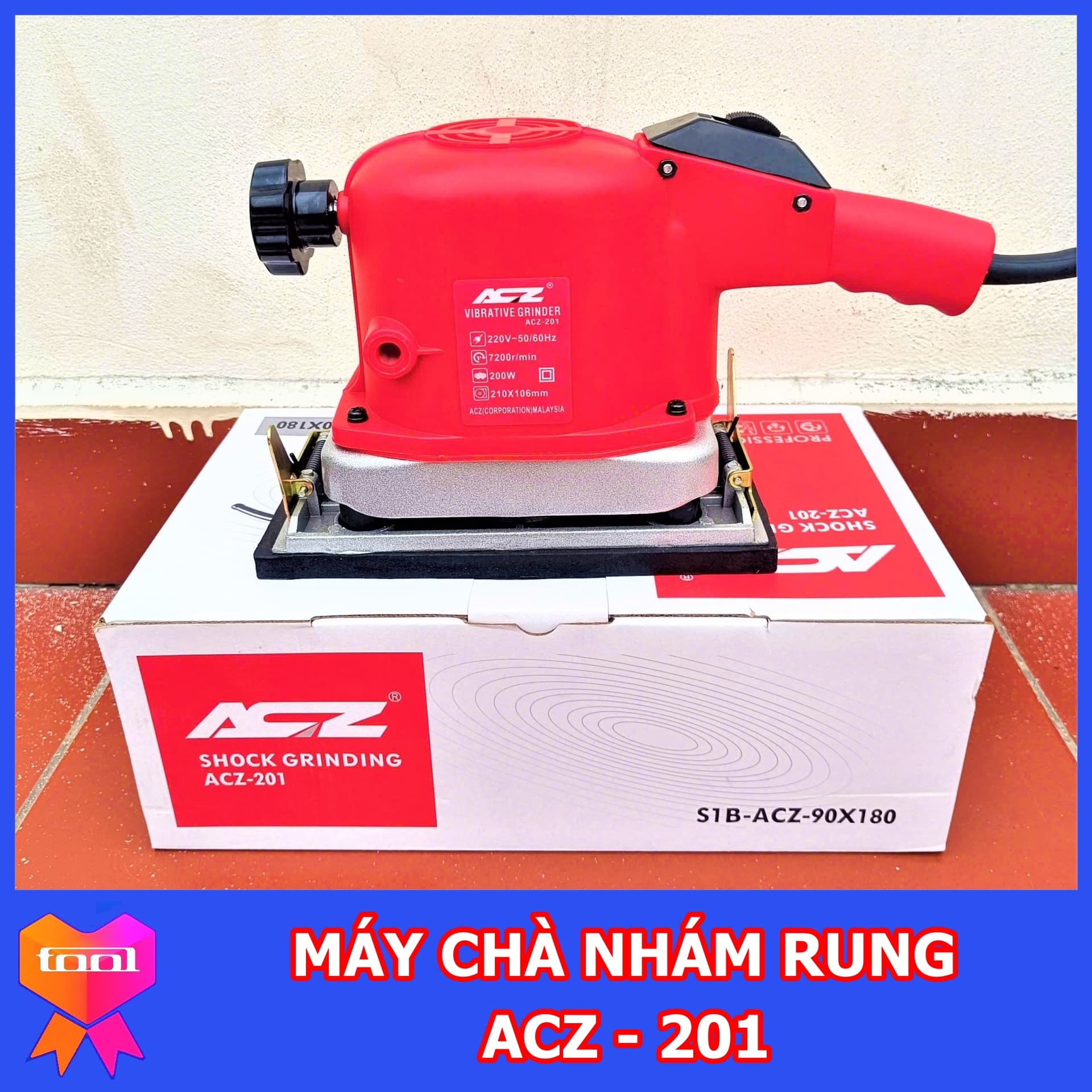 Máy chà nhám rung ACZ 201 Malaysia